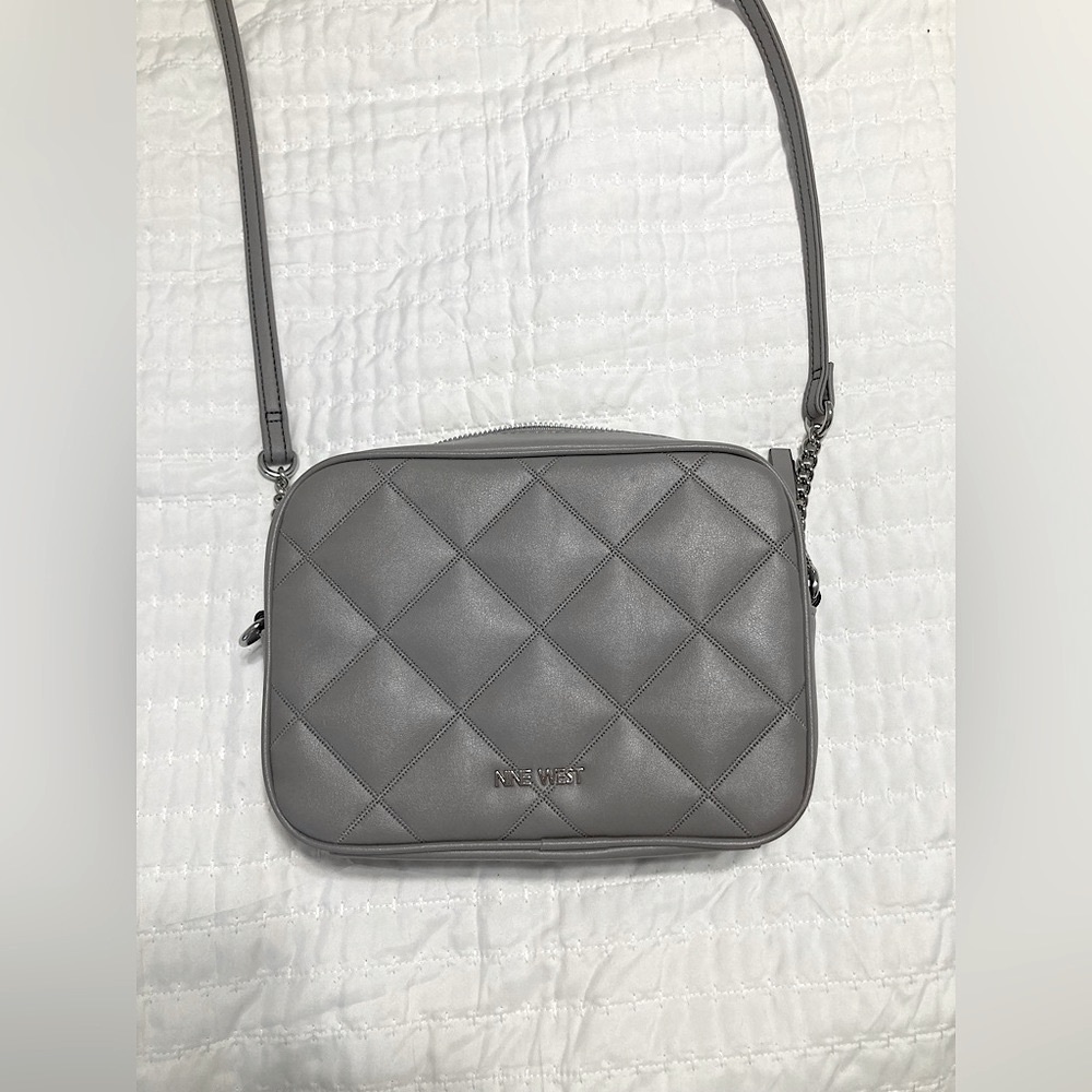 Nine West Grey Crossbody Purse